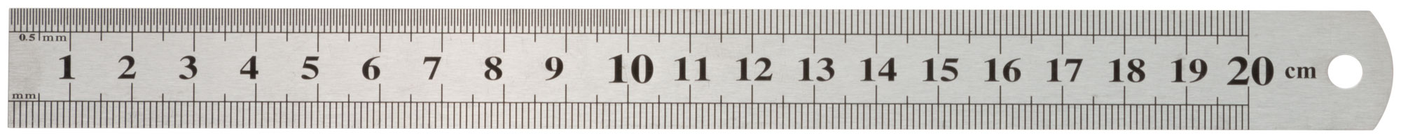 Линейка нержавеющая  200х19 мм