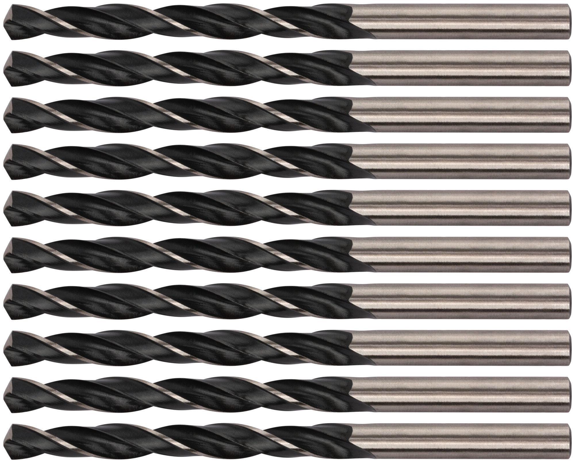 Сверла по металлу HSS черненые 7,0x109 мм (10 шт.)