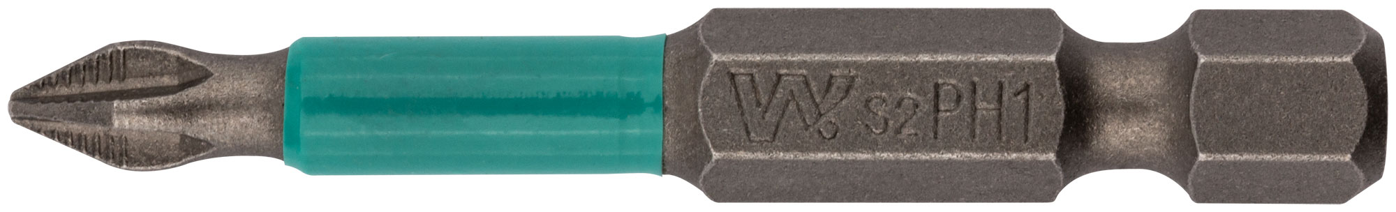 Биты WP, сталь S2, с насечкой, Профи, 50 мм PH1, 10 шт.