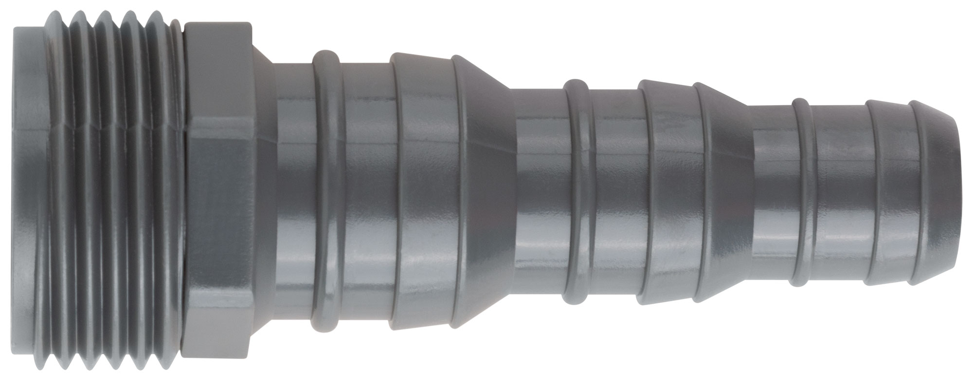 Адаптер внутренний пластиковый 1/2" - 5/8" - 3/4" с резьбой 3/4"