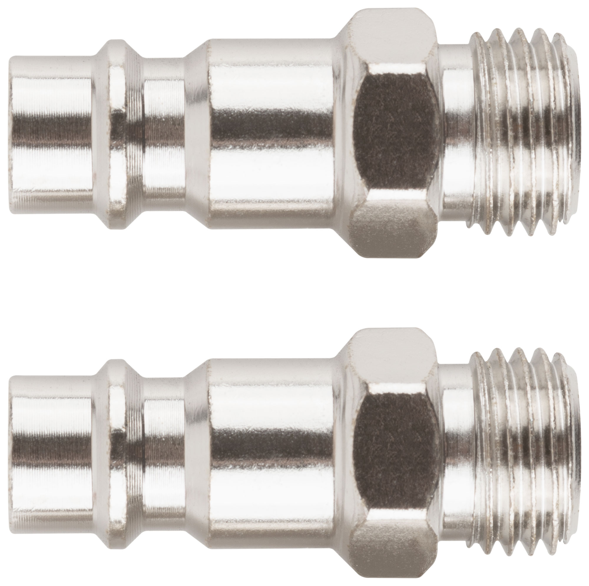 Адаптеры универсальные с внешней резьбой 1/4", 2 шт.